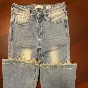 Youth 14 Flare, light wash jeans